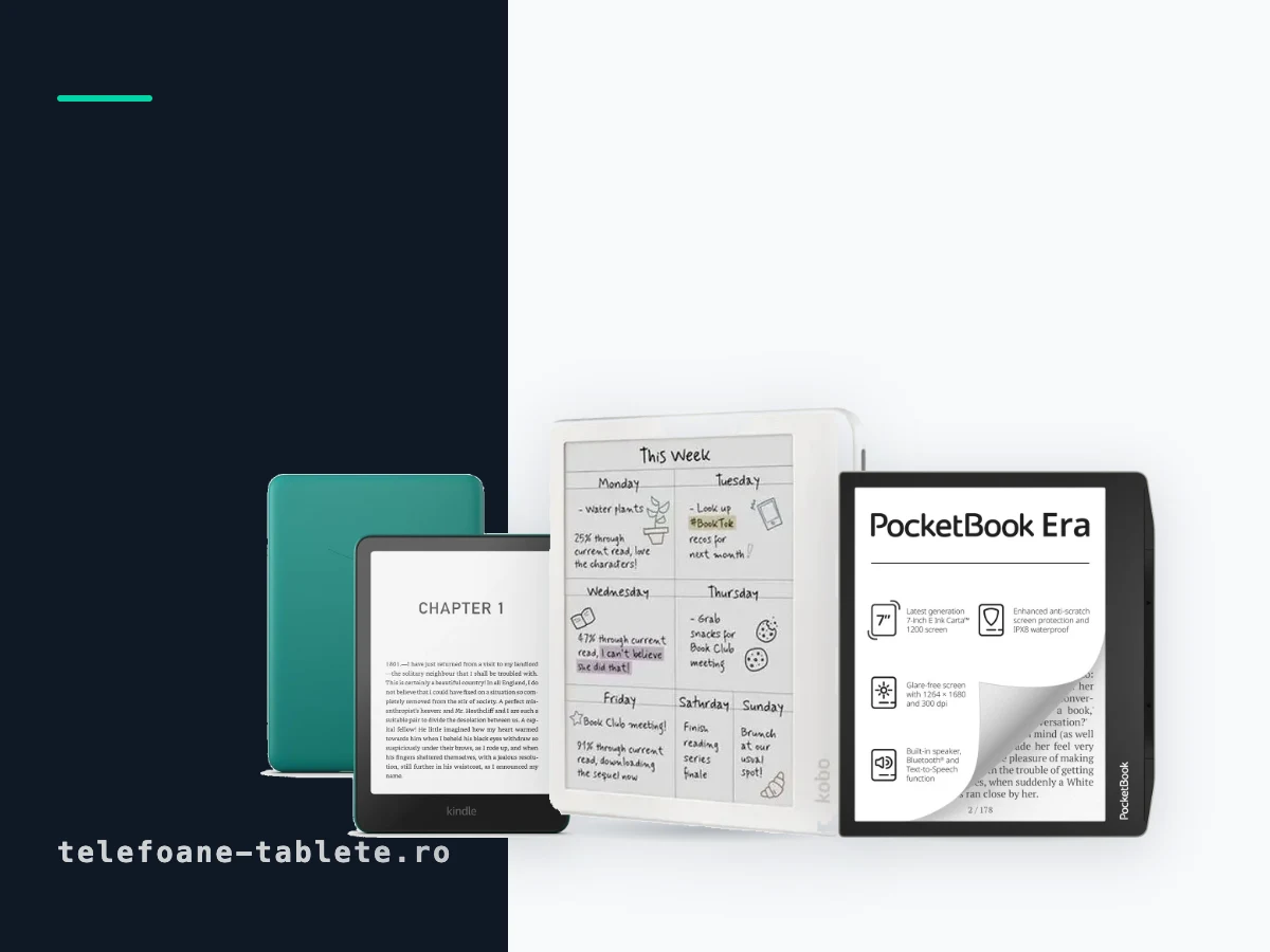 Cel mai bun eBook reader: citeste specificatia de display inainte de pret