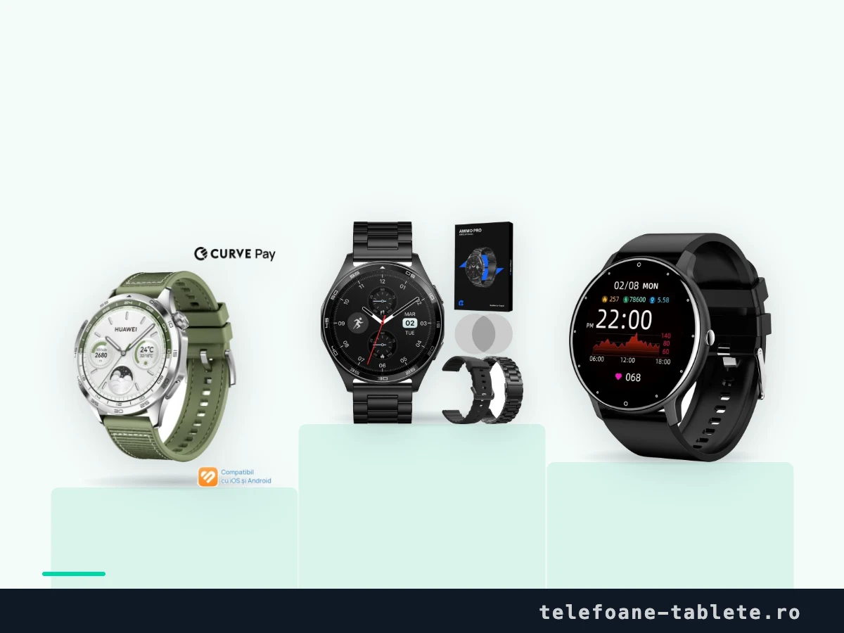 Cel mai bun smartwatch pentru barbati: genul e un cuvant din titlu
