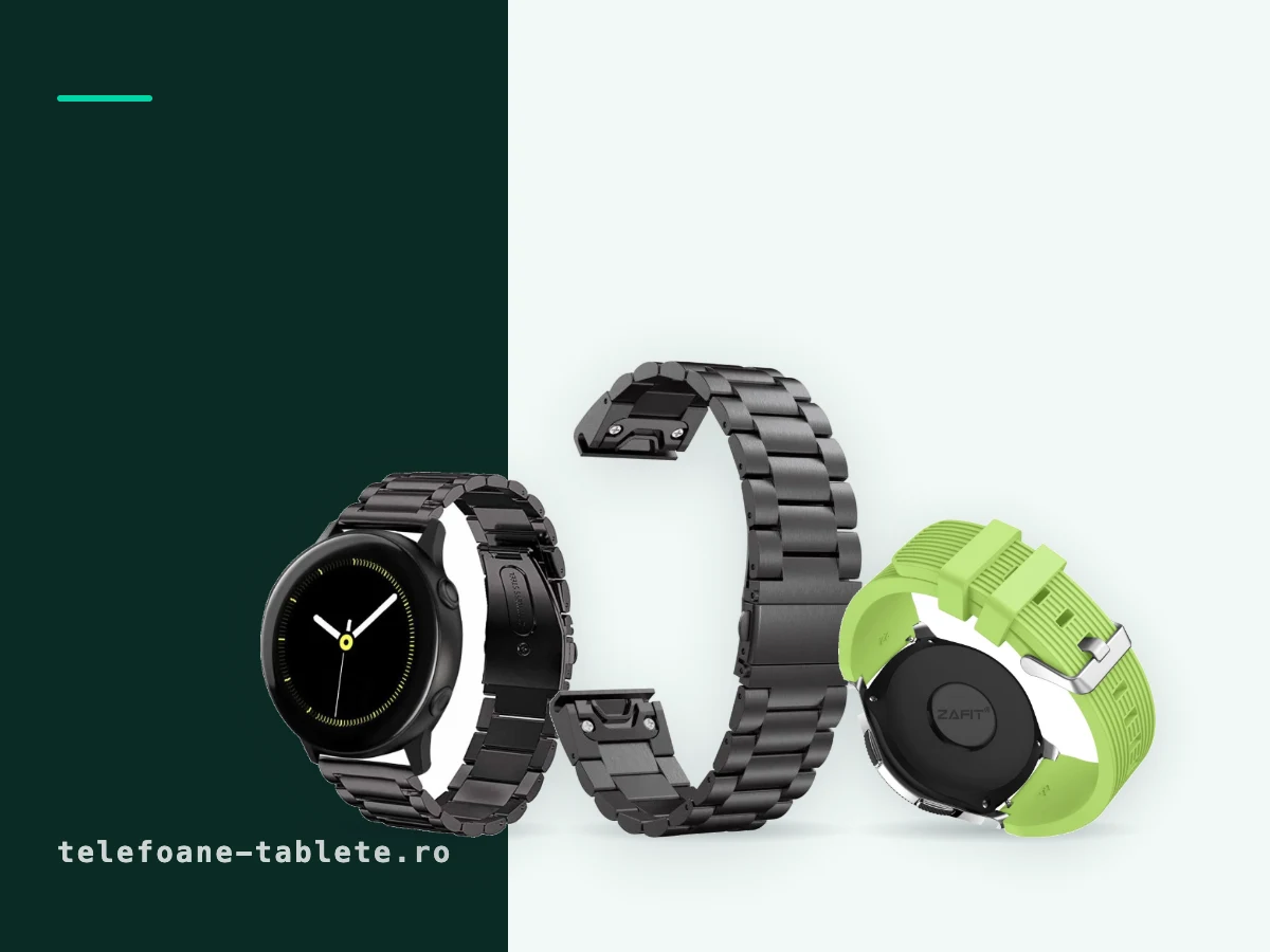 Curea de smartwatch: masoara prinderea o data si uita de restul specificatiilor