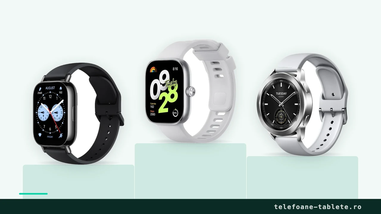 Xiaomi Redmi Watch 5 Lite, Redmi Watch 4 si Xiaomi Watch S3