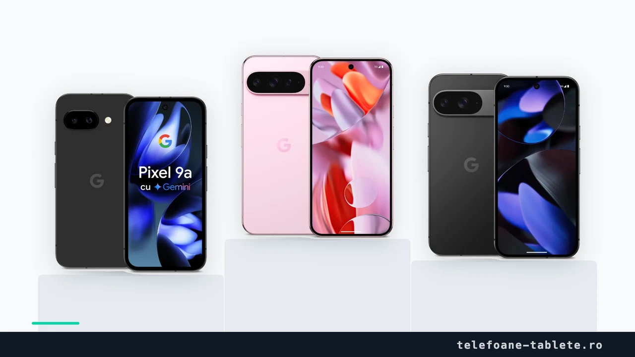 Google Pixel 9a, Pixel 9 Pro XL si Pixel 9