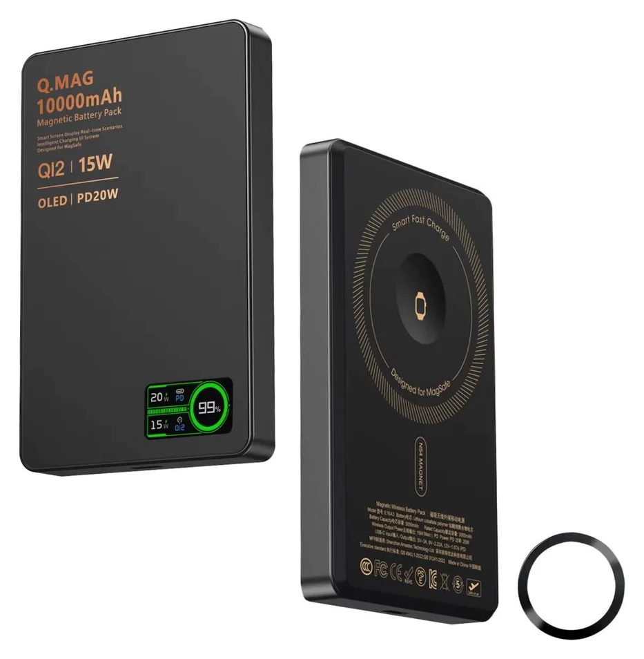ESL by Essentials, QI2 magnetica 3 in 1, 10.000 mAh