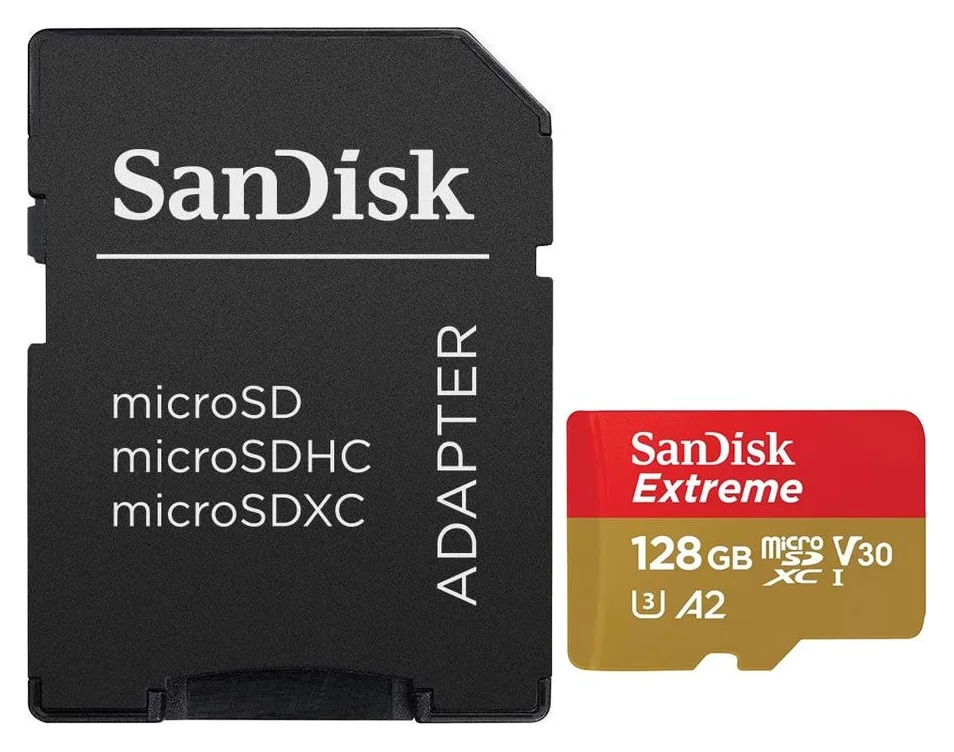 SanDisk Extreme microSDXC 128GB