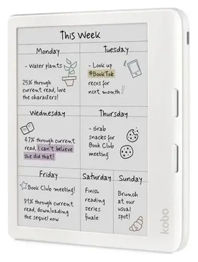 Kobo Libra Colour, 7 inch E Ink Kaleido 3, 32 GB