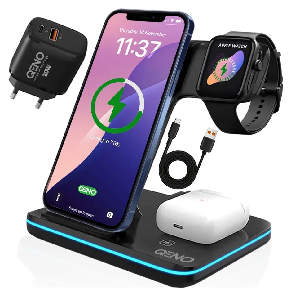 Qeno statie 3 in 1