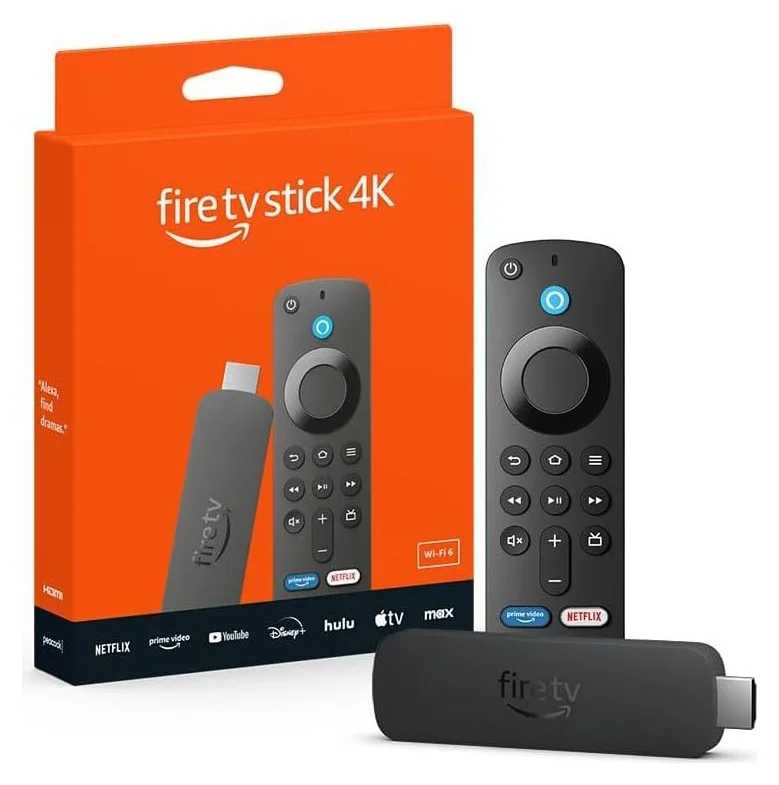 Amazon Fire TV Stick 4K (2024), Wi-Fi 6, Alexa