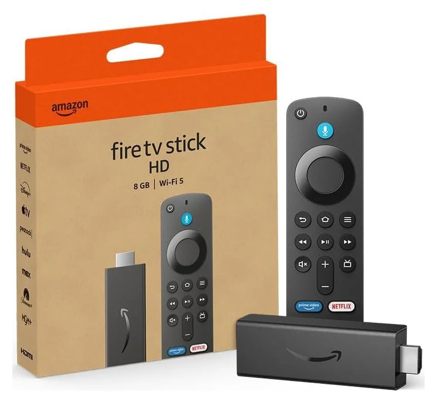 Amazon Fire TV Stick HD (2024), Full HD, telecomanda completa