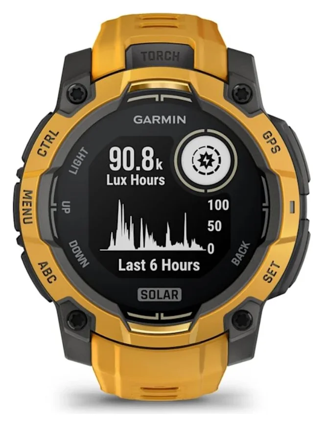Garmin Instinct 3 Solar 45 mm, 672 de ore la prima parte a gamei