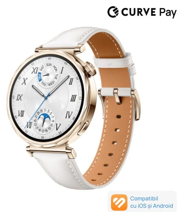 Huawei Watch GT 5, 41 mm, curea de piele