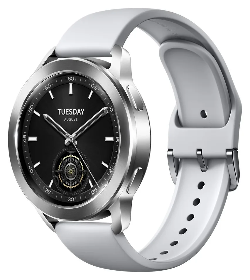 Xiaomi Watch S3, argintiu