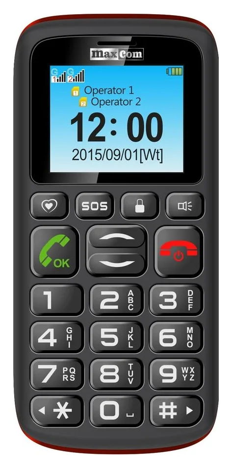 Maxcom Senior MM428, Dual SIM