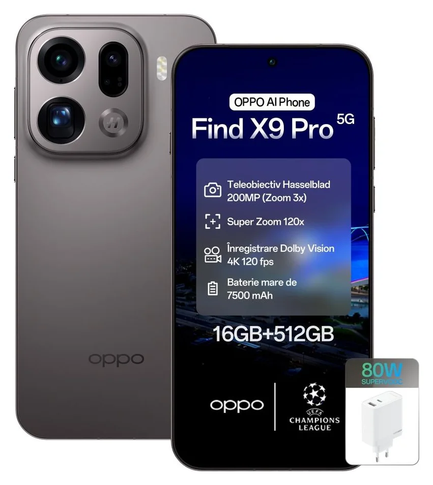 OPPO Find X9 Pro, 16GB RAM, 512GB